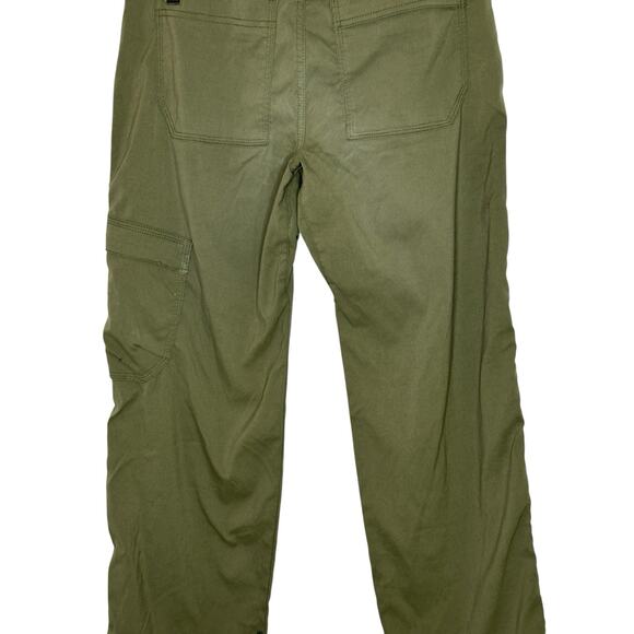 Prana Mens Stretch Zion Pant 28X32 Cargo Pocket Outdoor Hiking Camping Green - Picture 6 of 14